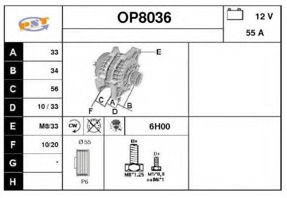 SNRA OP8036 Генератор