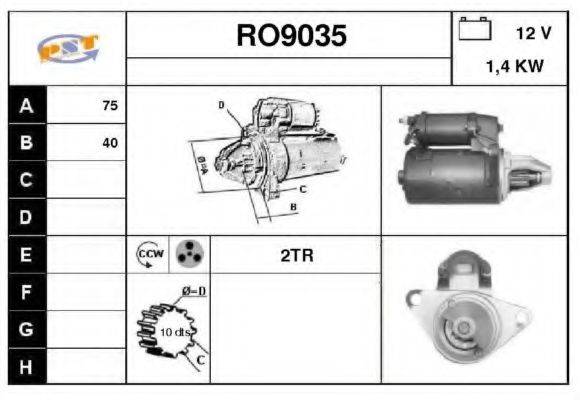 SNRA RO9035 Стартер