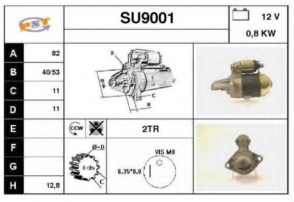 SNRA SU9001 Стартер