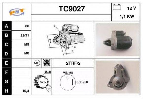 SNRA TC9027 Стартер