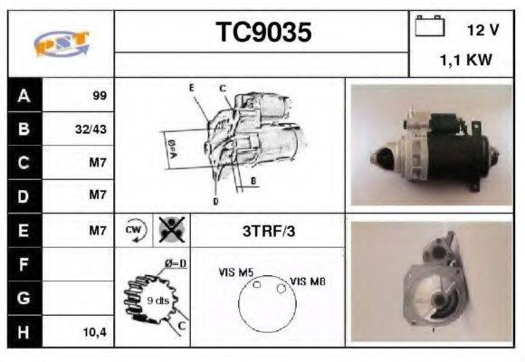 SNRA TC9035 Стартер