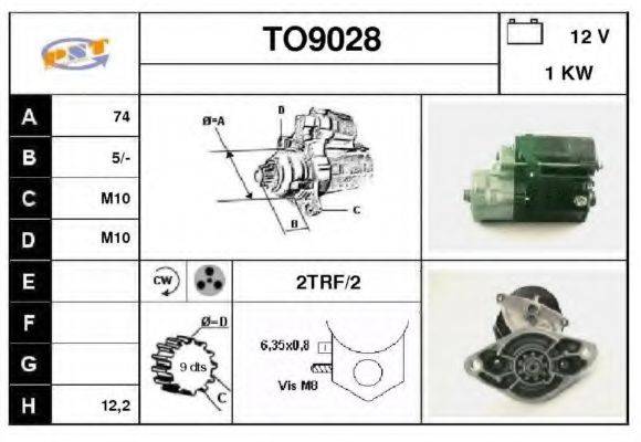 SNRA TO9028 Стартер