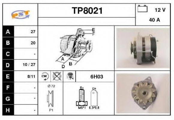 SNRA TP8021 Генератор