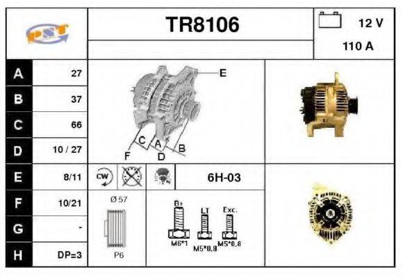 SNRA TR8106 Генератор