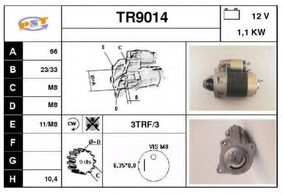 SNRA TR9014 Стартер