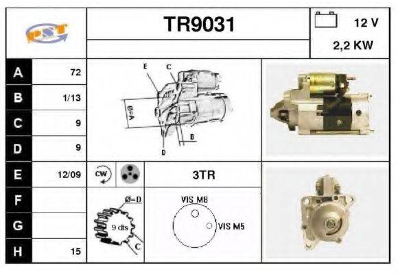 SNRA TR9031 Стартер