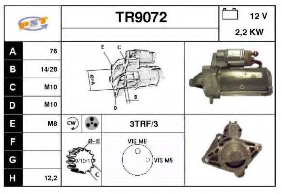 SNRA TR9072 Стартер