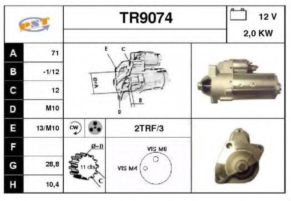 SNRA TR9074 Стартер