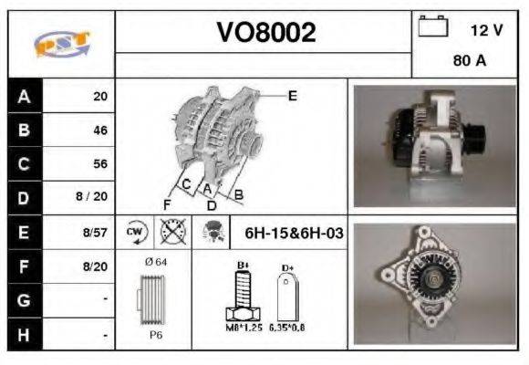 SNRA VO8002 Генератор