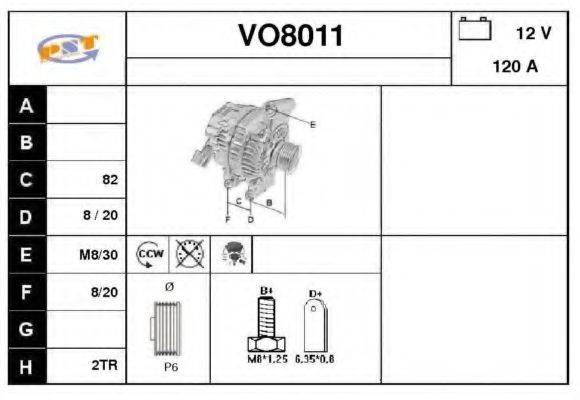 SNRA VO8011 Генератор