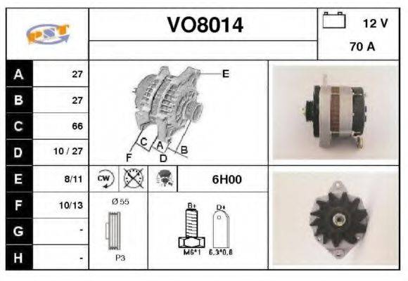 SNRA VO8014 Генератор