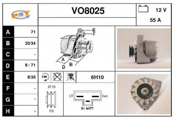 SNRA VO8025 Генератор