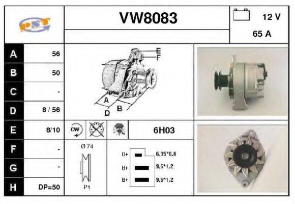 SNRA VW8083 Генератор