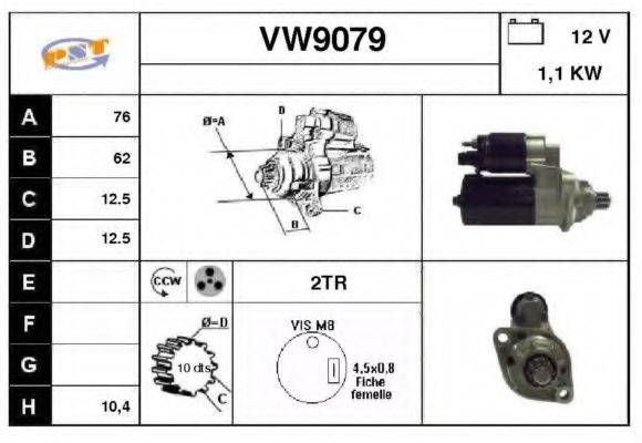 SNRA VW9079 Стартер