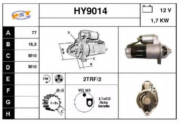 SNRA HY9014 Стартер