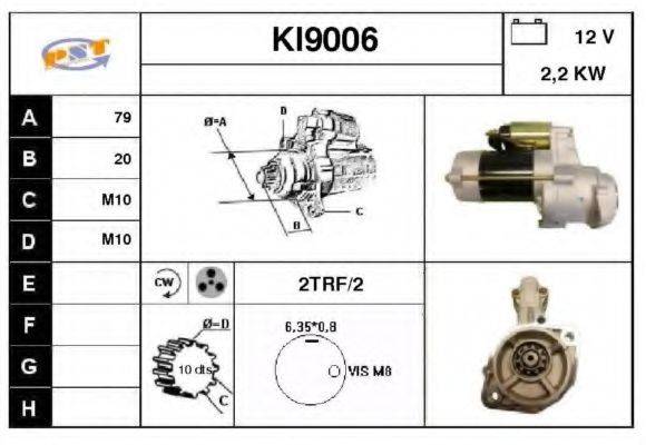 SNRA KI9006 Стартер