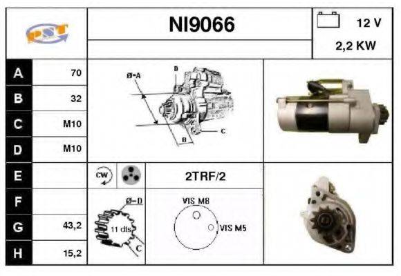 SNRA NI9066 Стартер