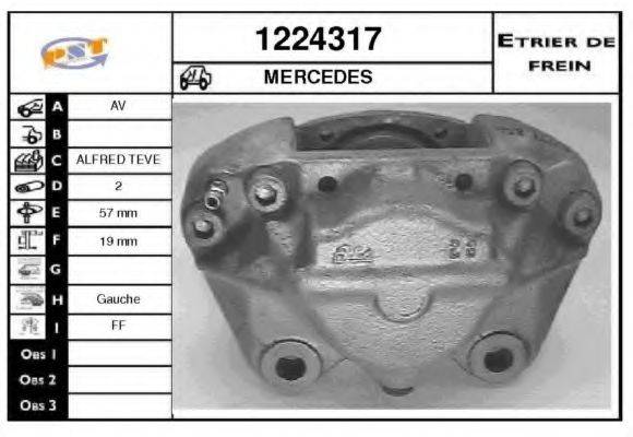 SNRA 1224317 Гальмівний супорт