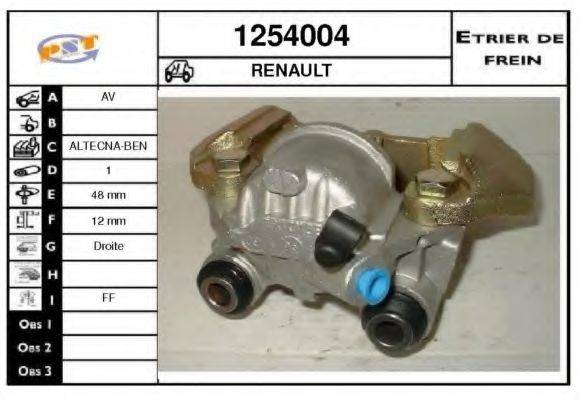 SNRA 1254004 Гальмівний супорт