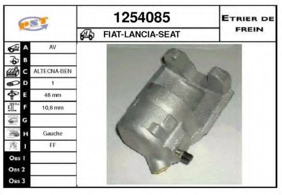 SNRA 1254085 Гальмівний супорт