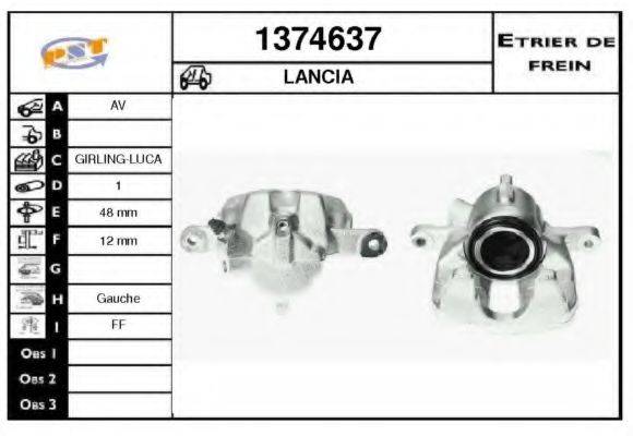 SNRA 1374637 Гальмівний супорт