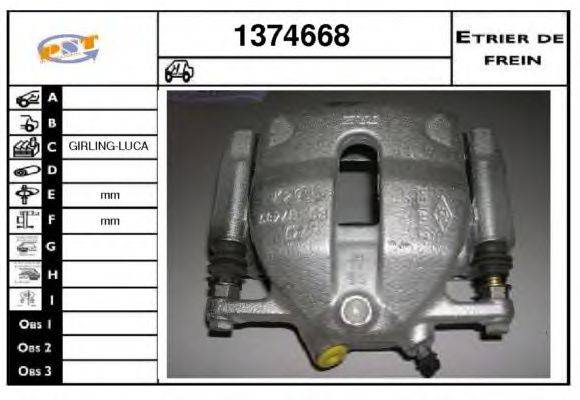 SNRA 1374668 Гальмівний супорт