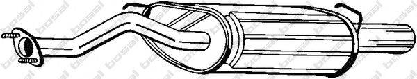 BOSAL 115331 Глушник вихлопних газів кінцевий