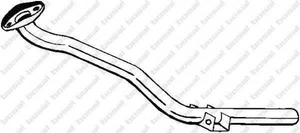 BOSAL 834967 Труба вихлопного газу