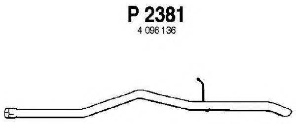 FENNO P2381 Труба вихлопного газу