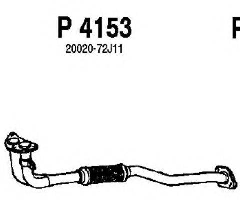 FENNO P4153 Труба вихлопного газу