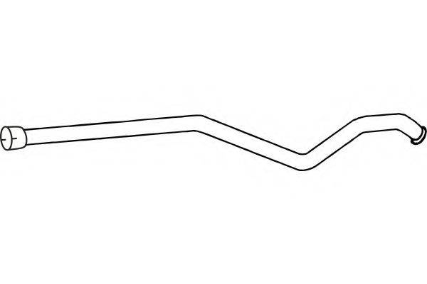 FENNO P5098 Труба вихлопного газу