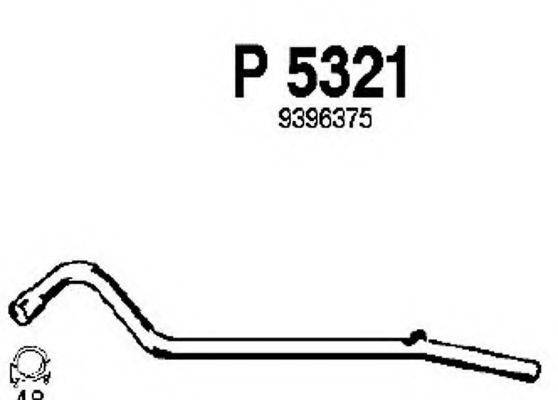 FENNO P5321 Труба вихлопного газу