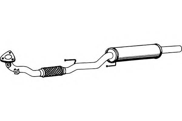 FENNO P5560 Передглушувач вихлопних газів