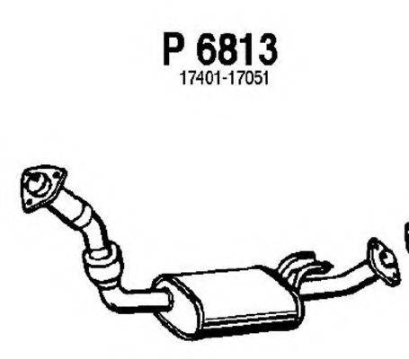 FENNO P6813 Передглушувач вихлопних газів