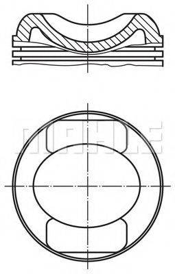 PERFECT CIRCLE 55048280 Поршень