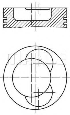 PERFECT CIRCLE 56124180 Поршень