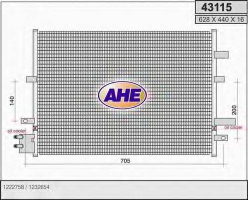 AHE 43115 Конденсатор, кондиціонер