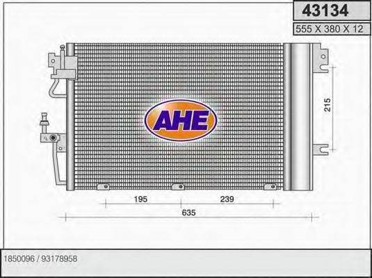 AHE 43134 Конденсатор, кондиціонер