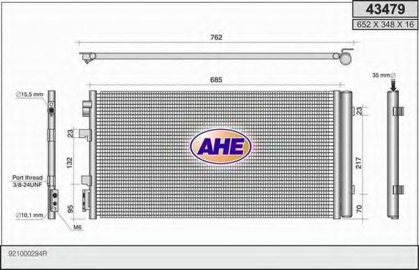 AHE 43479 Конденсатор, кондиціонер