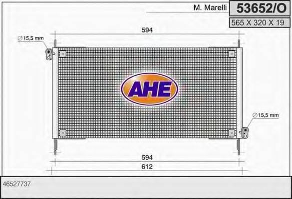 AHE 53652O Конденсатор, кондиціонер