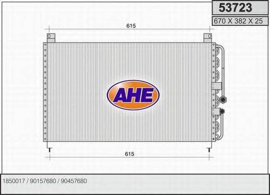 AHE 53723 Конденсатор, кондиціонер