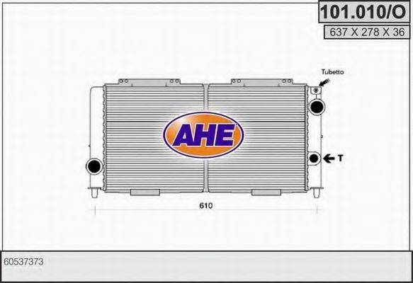 AHE 101010O Радіатор, охолодження двигуна