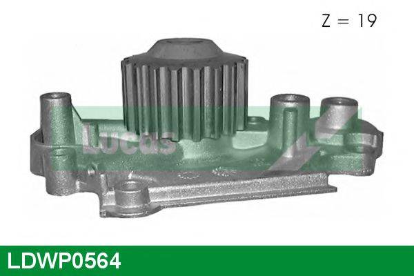 LUCAS ENGINE DRIVE LDWP0564 Водяний насос