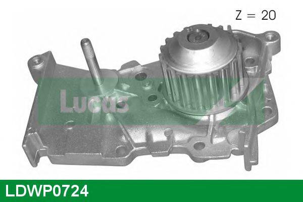 LUCAS ENGINE DRIVE LDWP0724 Водяний насос