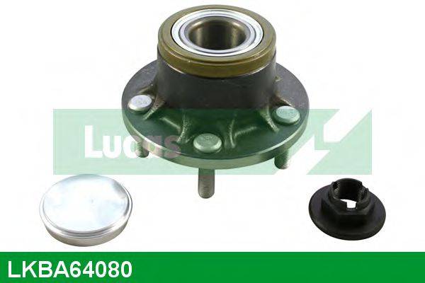 LUCAS ENGINE DRIVE LKBA64080 Комплект підшипника маточини колеса