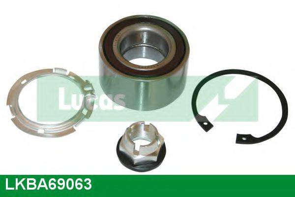 LUCAS ENGINE DRIVE LKBA69063 Комплект підшипника маточини колеса