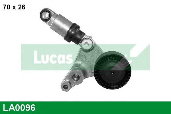 LUCAS ENGINE DRIVE LA0096 Натяжний ролик, полікліновий ремінь