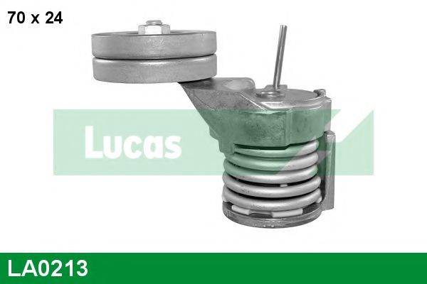 LUCAS ENGINE DRIVE LA0213 Натяжний ролик, полікліновий ремінь