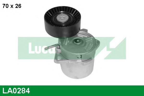 LUCAS ENGINE DRIVE LA0284 Натяжний ролик, полікліновий ремінь