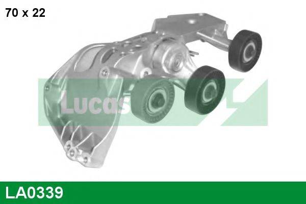 LUCAS ENGINE DRIVE LA0339 Натяжний ролик, полікліновий ремінь